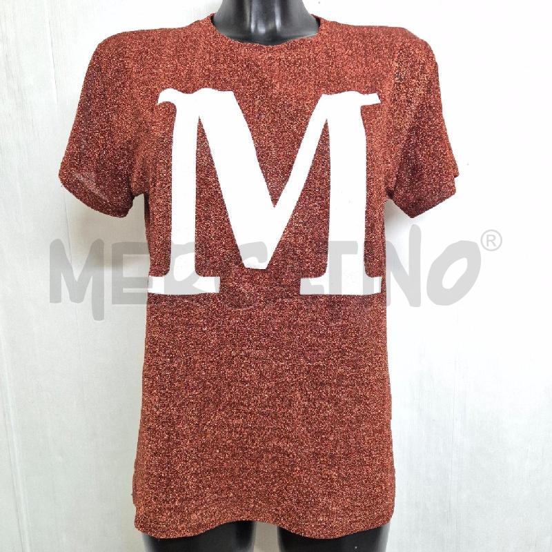 T SHIRT DONNA MILLE968 BRONZO LUREX  | Mercatino dell'Usato Cervia 1
