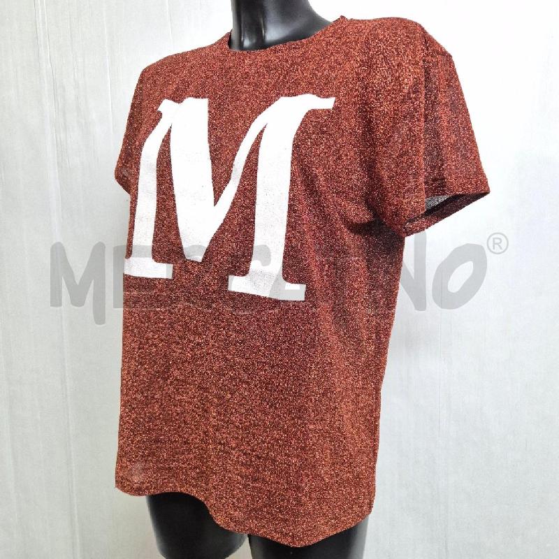 T SHIRT DONNA MILLE968 BRONZO LUREX  | Mercatino dell'Usato Cervia 3