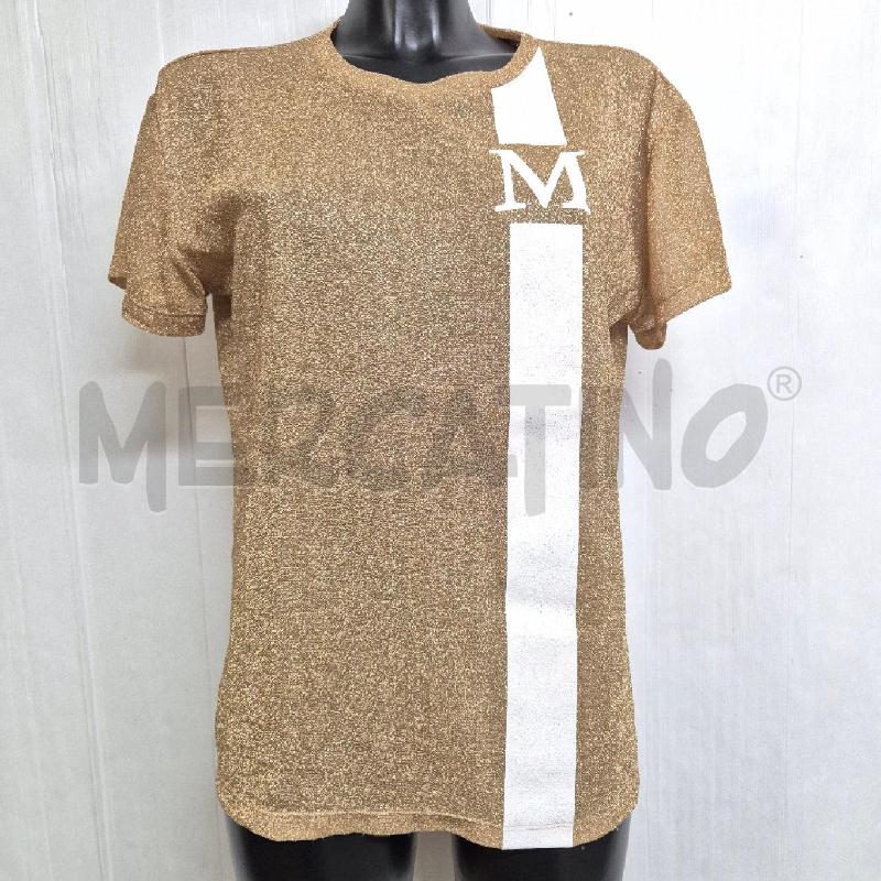 T SHIRT DONNA MILLE 968 SABBIA LUREX | Mercatino dell'Usato Cervia 1