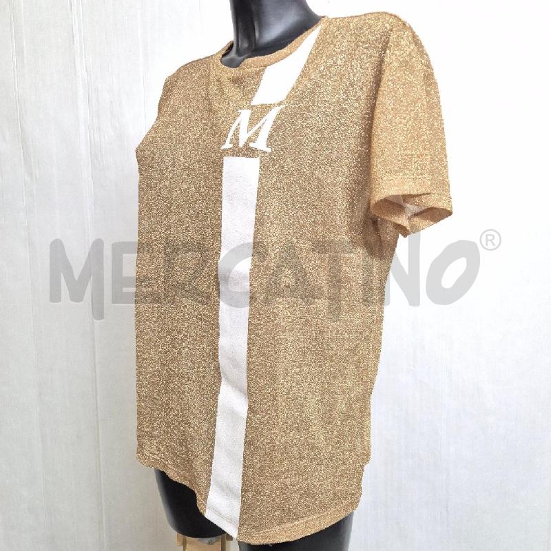 T SHIRT DONNA MILLE 968 SABBIA LUREX | Mercatino dell'Usato Cervia 3