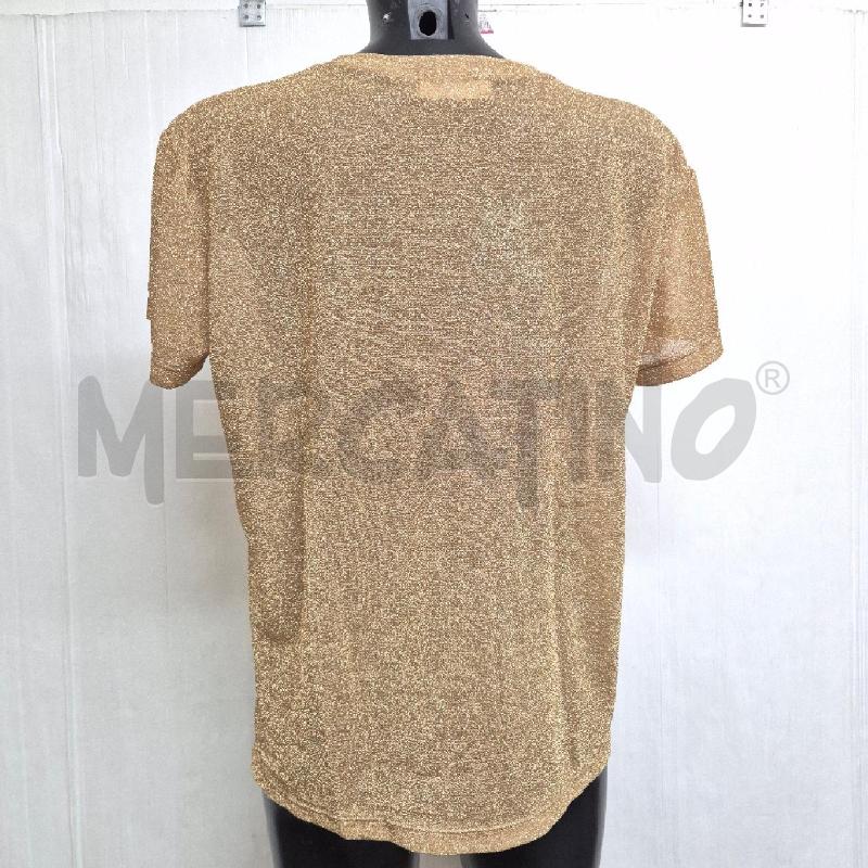 T SHIRT DONNA MILLE 968 SABBIA LUREX | Mercatino dell'Usato Cervia 4