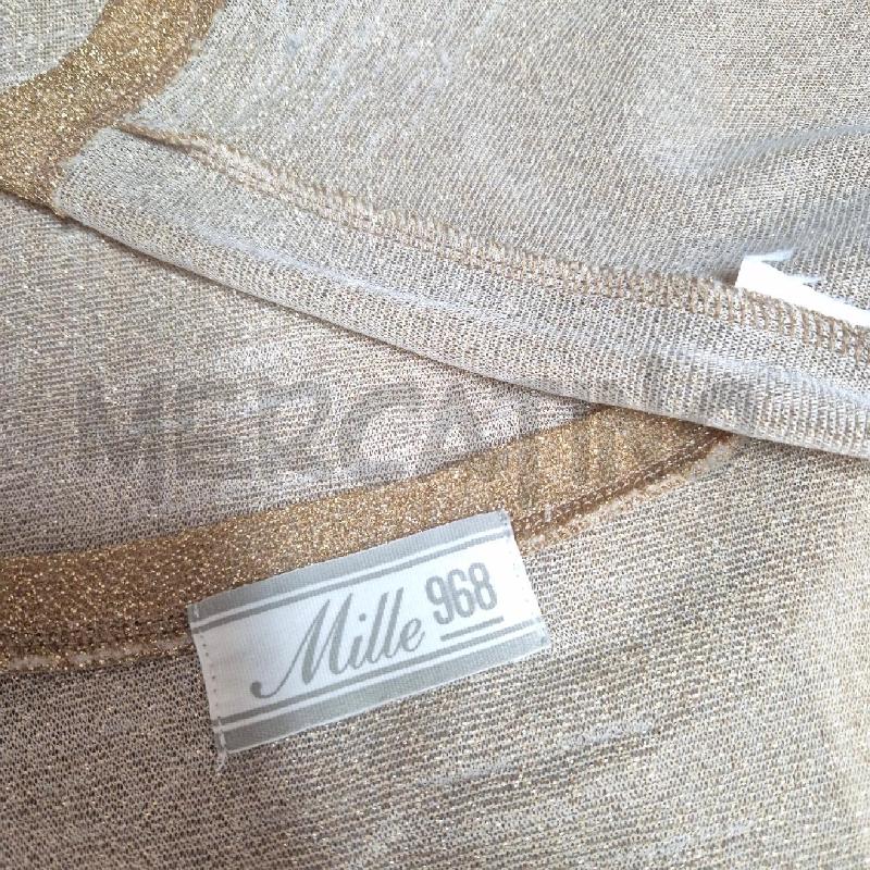 T SHIRT DONNA MILLE 968 SABBIA LUREX | Mercatino dell'Usato Cervia 5