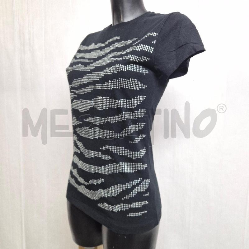 T SHIRT DONNA PAROSH NERA STRASS | Mercatino dell'Usato Cervia 3