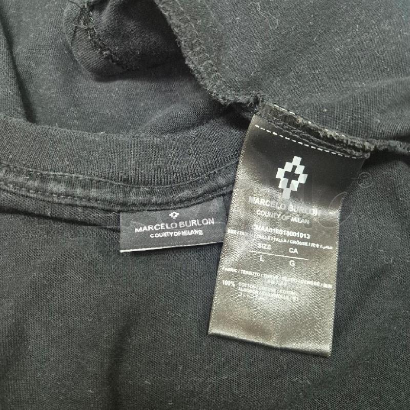 T SHIRT UOMO MARCELO BURLON NERA | Mercatino dell'Usato Cervia 5