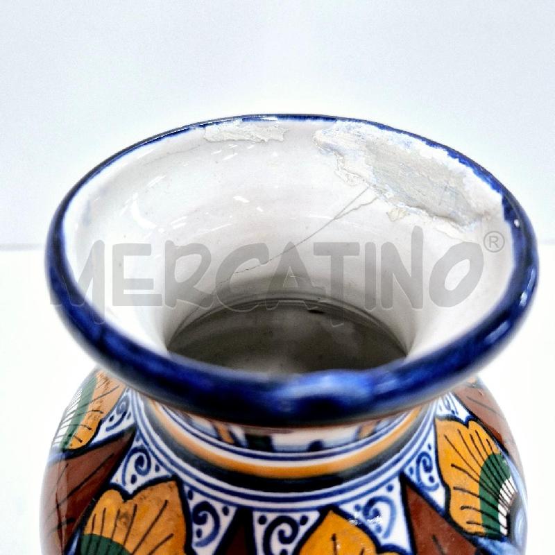 VASO ANTICO CERAMICA C.A.C FAENZA SBECCO | Mercatino dell'Usato Cervia 2