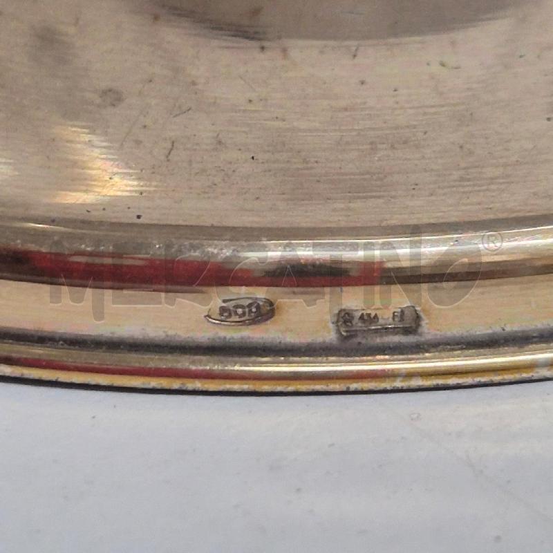 VASO BASE A FIORI DORATI | Mercatino dell'Usato Cervia 5
