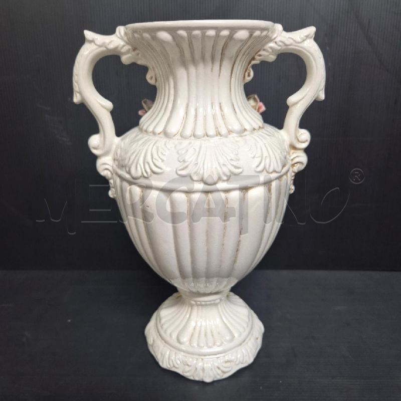 VASO BASSANO BIANCO FIORI | Mercatino dell'Usato Cervia 4