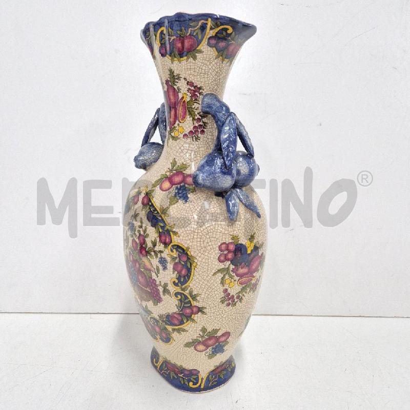 VASO BEIGE CRACLE FRUTTI+BLU | Mercatino dell'Usato Cervia 4