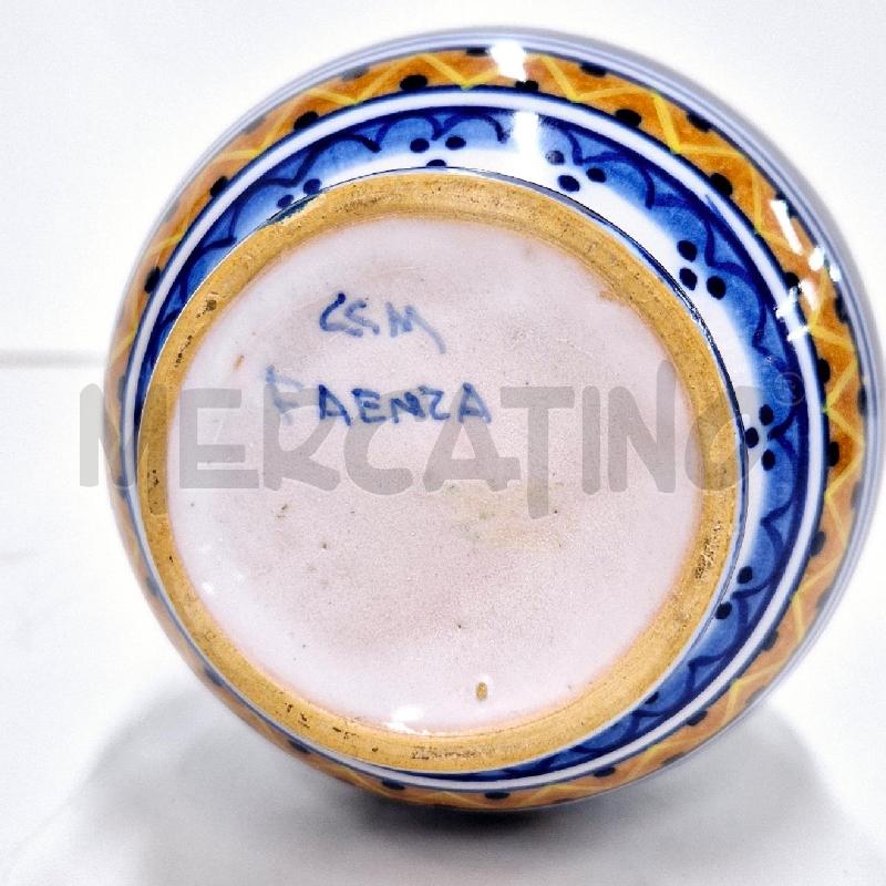 VASO CERAMICA DECORO ANTICO CCM FAENZA | Mercatino dell'Usato Cervia 5