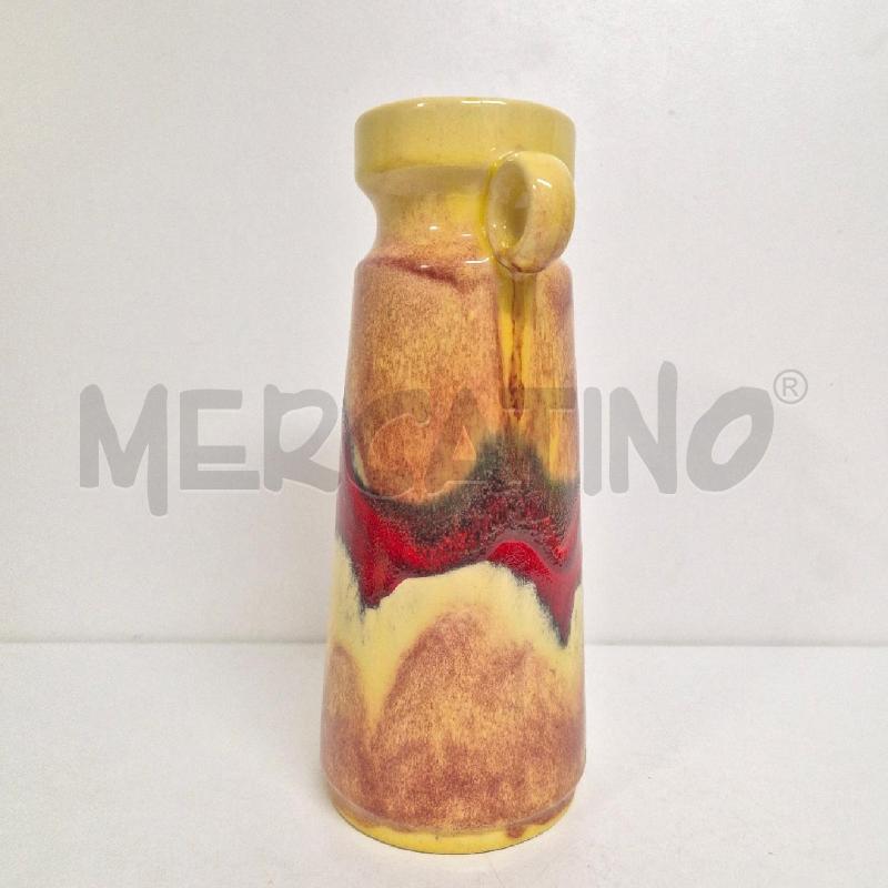 VASO CERAMICA GIALLO SFUMATO CON MANICO | Mercatino dell'Usato Cervia 2
