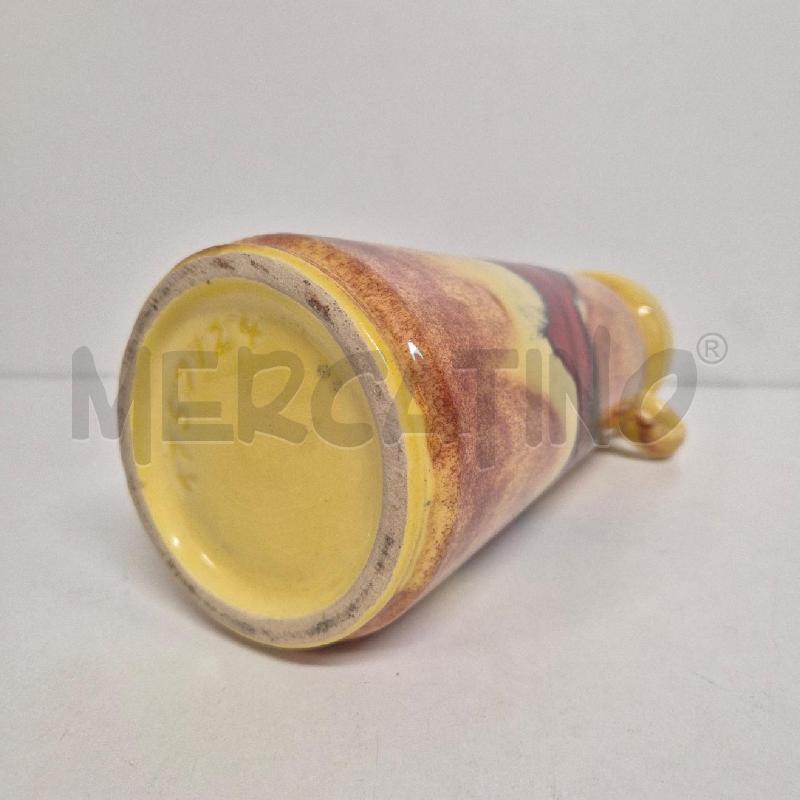 VASO CERAMICA GIALLO SFUMATO CON MANICO | Mercatino dell'Usato Cervia 5
