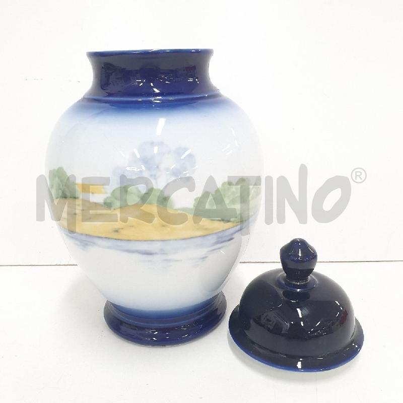 VASO+COP PORC BLU SFUMATA PAESAGGIO TIRSCHENREUTH | Mercatino dell'Usato Cervia 2