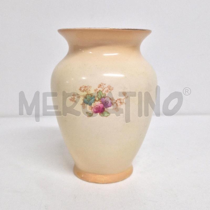 VASO CROWN DUCAL WARE ARANCIONE SFUMATO FIORI | Mercatino dell'Usato Cervia 2
