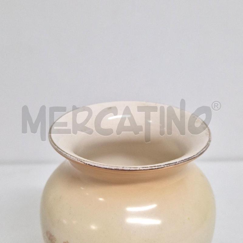 VASO CROWN DUCAL WARE ARANCIONE SFUMATO FIORI | Mercatino dell'Usato Cervia 3