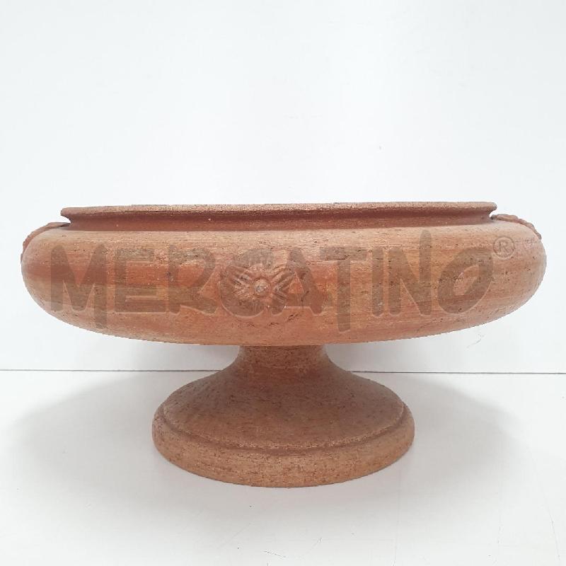 VASO ROTONDO GREZZO IN COCCIO CERAMICHE BITOSSI | Mercatino dell'Usato Cervia 3