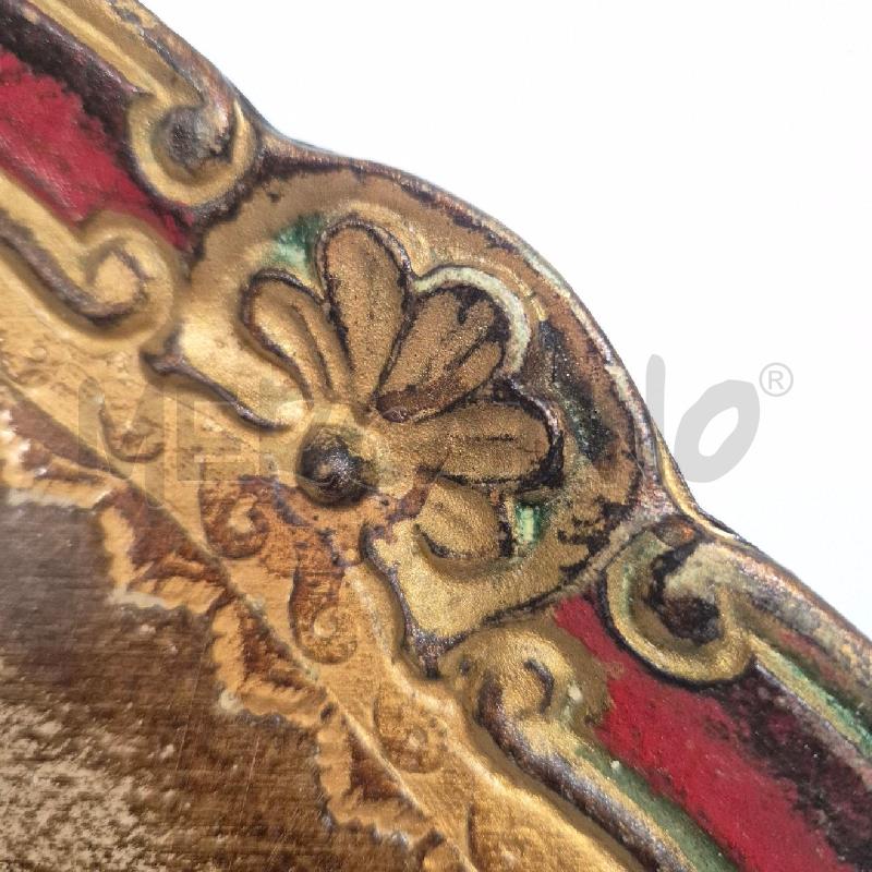 VASSOIO FLORENCE LEGNO DECORATO | Mercatino dell'Usato Cervia 4