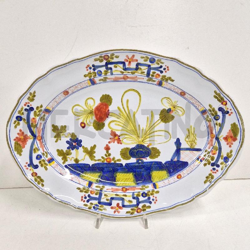 VASSOIO OVALE CERAMICHE FAENZA CACF | Mercatino dell'Usato Cervia 1