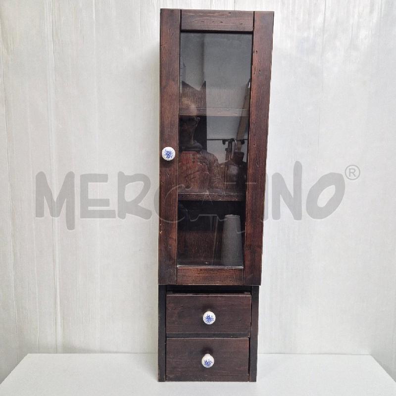 VETRINETTA + 2 CASSETTI LEGNO | Mercatino dell'Usato Cervia 1