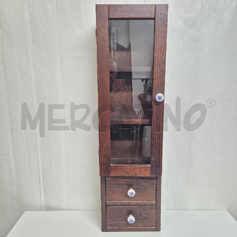 VETRINETTA + 2 CASSETTI LEGNO | Mercatino dell'Usato Cervia 1