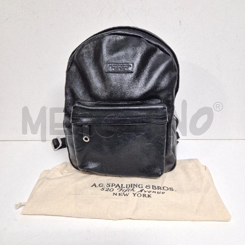 ZAINO DONNA A.G. SPALDING &BROS NERO | Mercatino dell'Usato Cervia 1