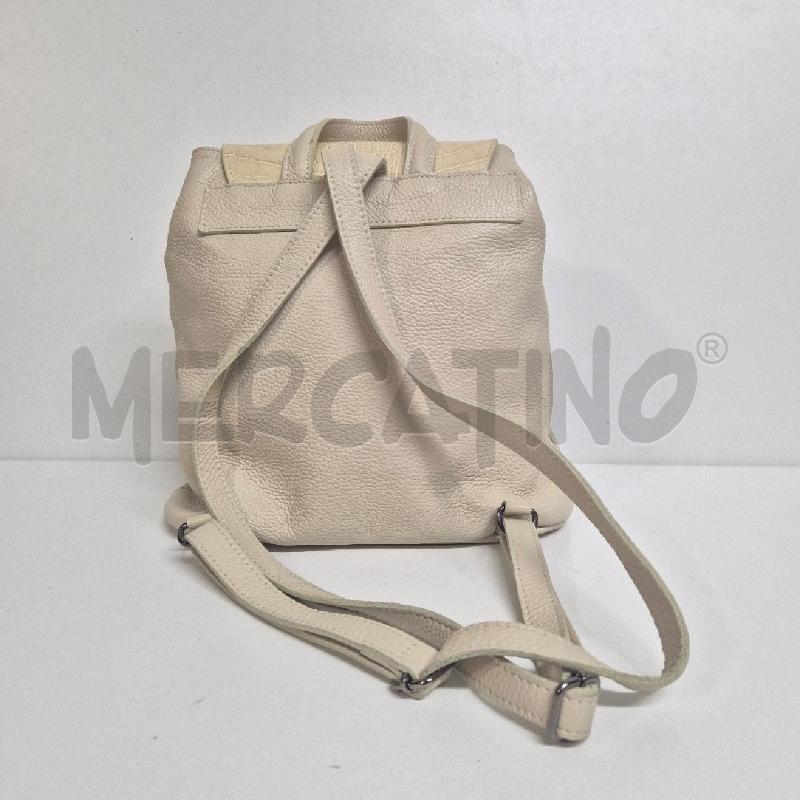 ZAINO DONNA ANNA MORELLINI BURRO PELLE | Mercatino dell'Usato Cervia 3
