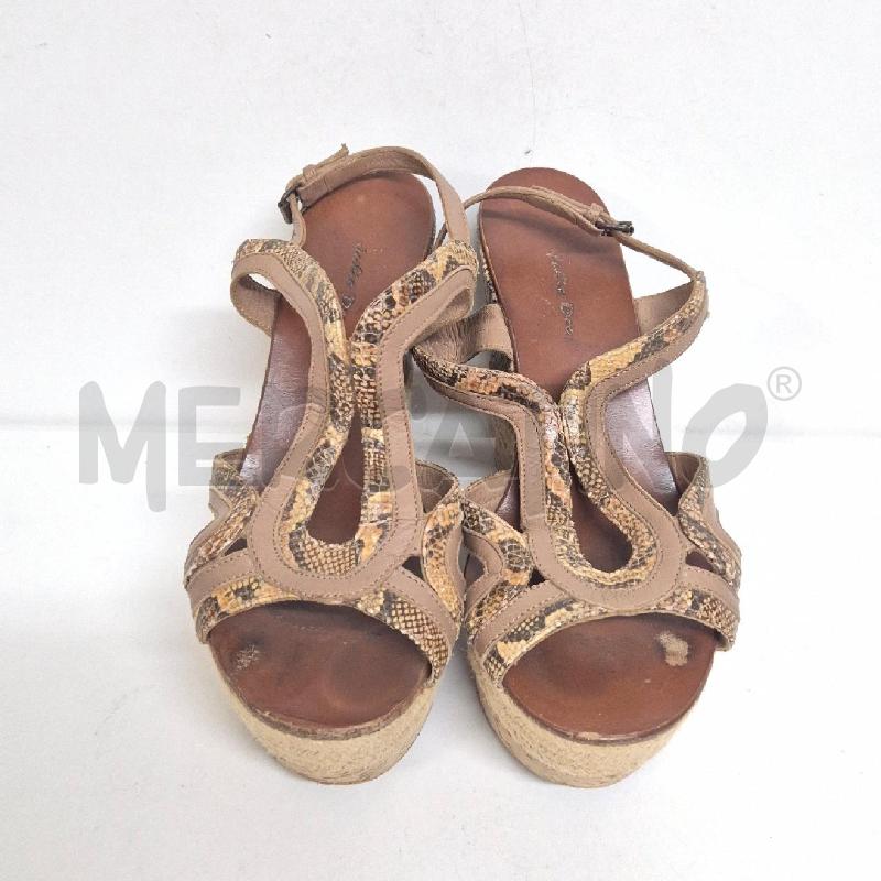 ZEPPA JULIE DEE PITONATA BEIGE PROFILO SUGHERO | Mercatino dell'Usato Cervia 2