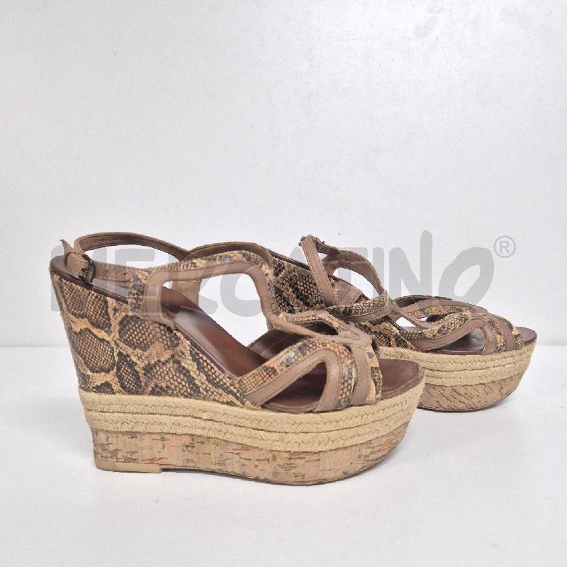 ZEPPA JULIE DEE PITONATA BEIGE PROFILO SUGHERO | Mercatino dell'Usato Cervia 3