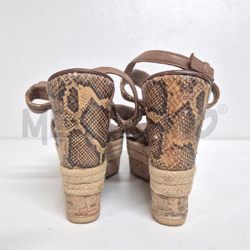ZEPPA JULIE DEE PITONATA BEIGE PROFILO SUGHERO | Mercatino dell'Usato Cervia 4