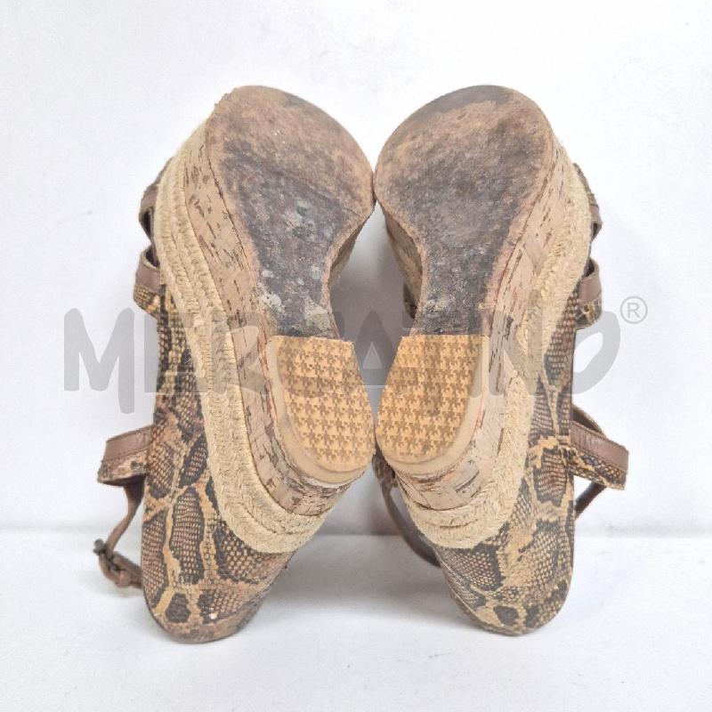 ZEPPA JULIE DEE PITONATA BEIGE PROFILO SUGHERO | Mercatino dell'Usato Cervia 5