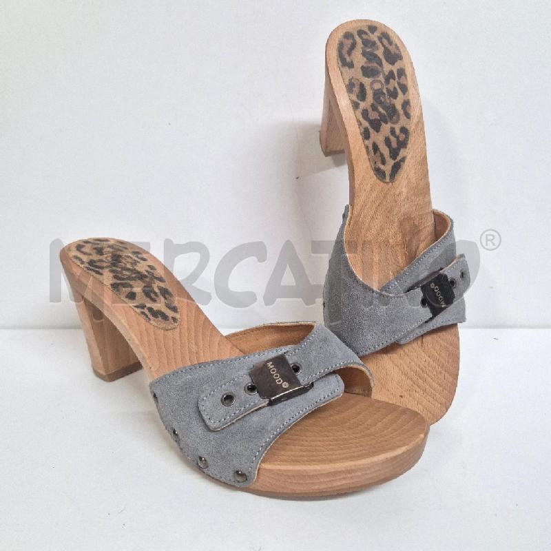ZOCCOLI DONNA MOOD GRIGI | Mercatino dell'Usato Cervia 1