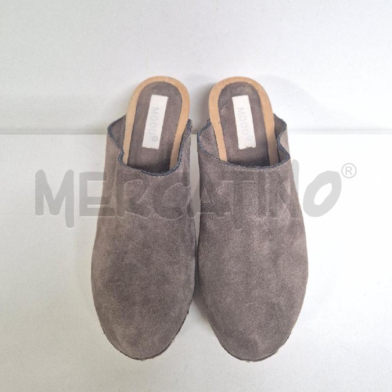 ZOCCOLI DONNA SCAMOSCIATI TORTORA MOOD | Mercatino dell'Usato Cervia 2