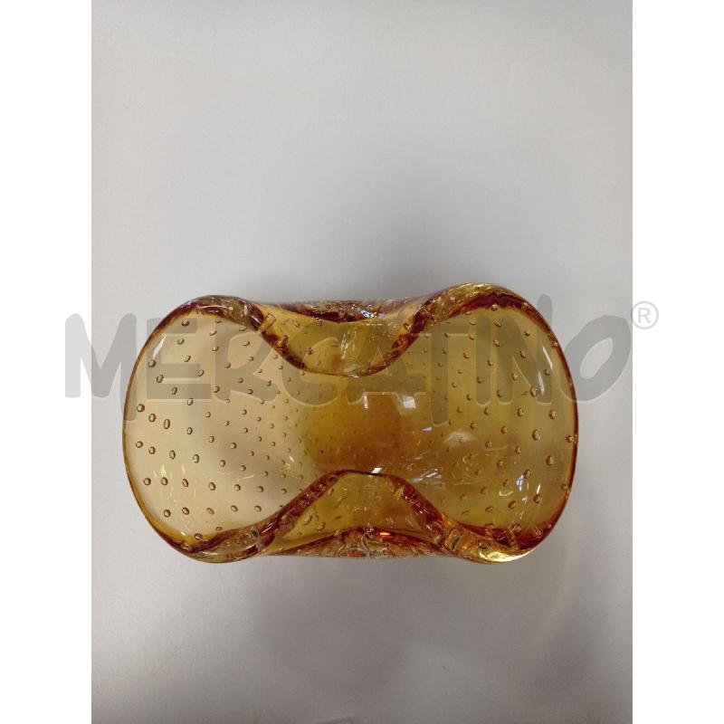 CIOTOLA ARANCIONE MURANO ANNI 60 BULLICANTE | Mercatino dell'Usato Ravenna sud 1