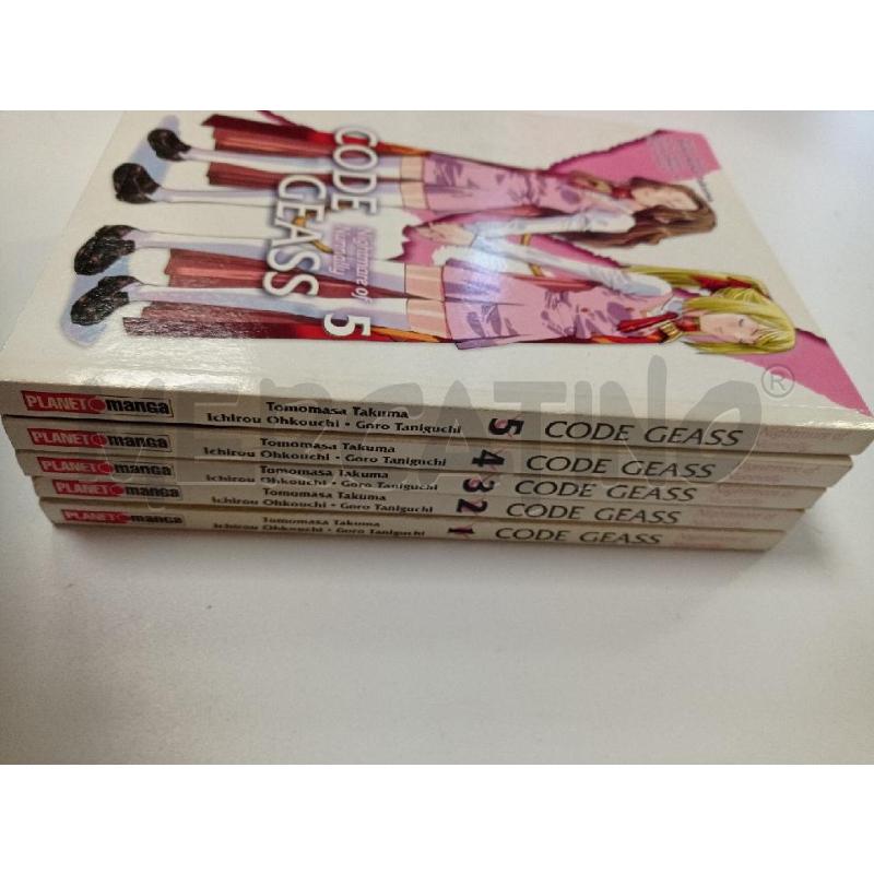 MANGA CODE GEASS 1-5 NIGHTMARE OF NUNNALLY | Mercatino dell'Usato Ravenna sud 2