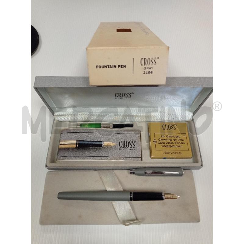 PENNA STILOGRAFICA CROSS GRAY 2106 | Mercatino dell'Usato Ravenna sud 2