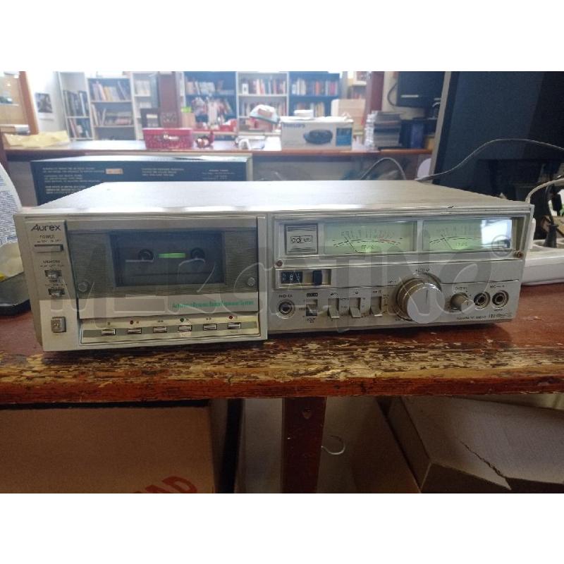 PIASTRA CASSETTE TOSHIBA AUREX TC-X60AD | Mercatino dell'Usato Ravenna sud 1