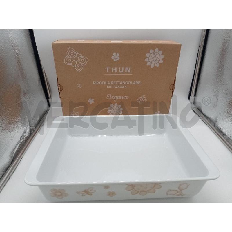 PIROFILA RETTANGOLARE THUN 32*22.5 ELEGANCE | Mercatino dell'Usato Ravenna sud 1
