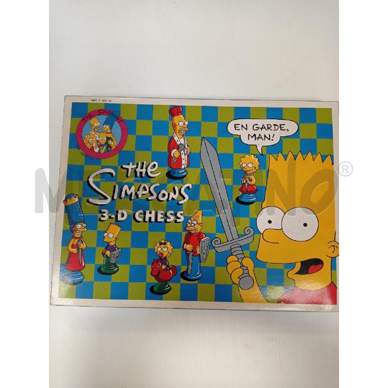 SCACCHIERA THE SIMPSONS 3-D CHESS COMPLETA | Mercatino dell'Usato Ravenna sud 1