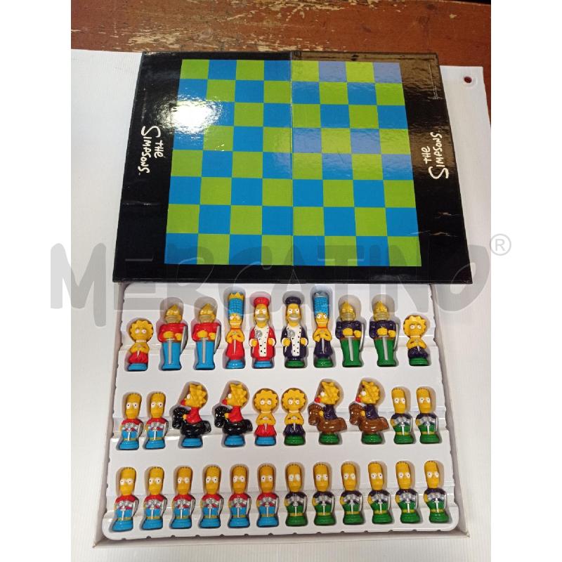 SCACCHIERA THE SIMPSONS 3-D CHESS COMPLETA | Mercatino dell'Usato Ravenna sud 2