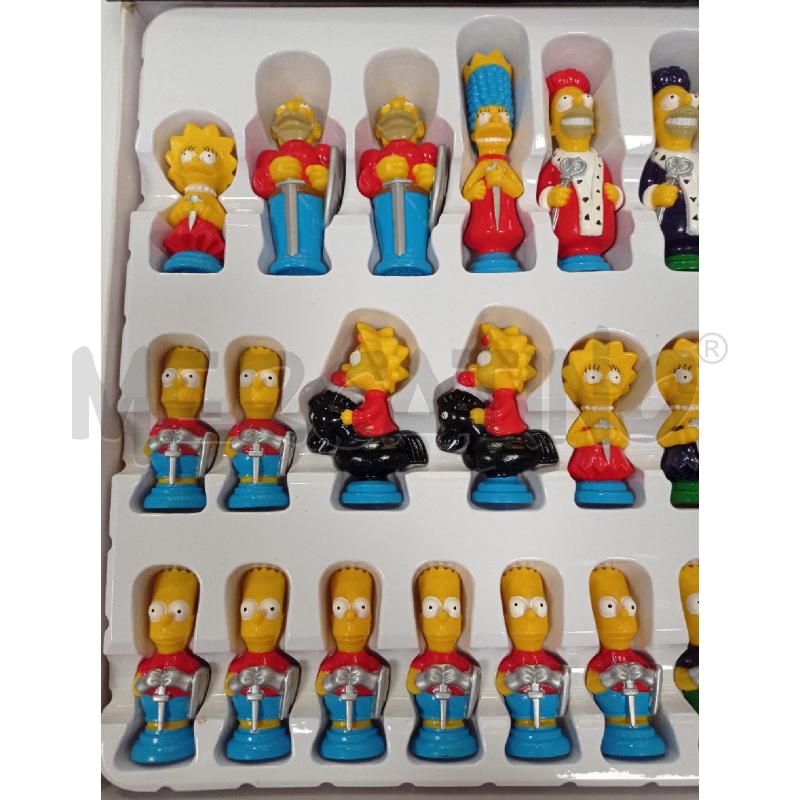 SCACCHIERA THE SIMPSONS 3-D CHESS COMPLETA | Mercatino dell'Usato Ravenna sud 3