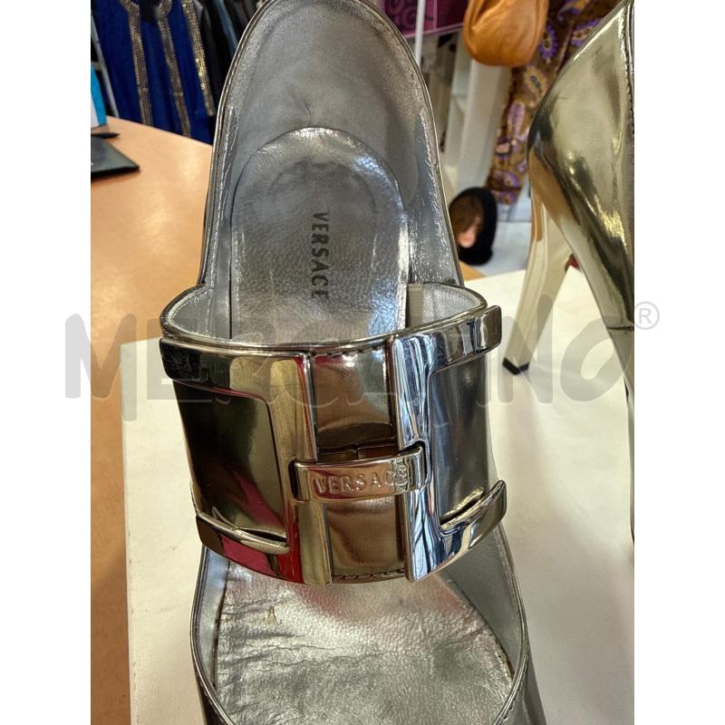 SCARPE DONNA VERSACE ARGENTATE | Mercatino dell'Usato Ravenna sud 2