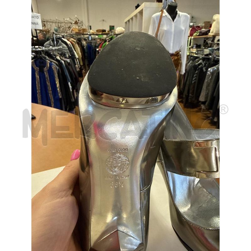 SCARPE DONNA VERSACE ARGENTATE | Mercatino dell'Usato Ravenna sud 3