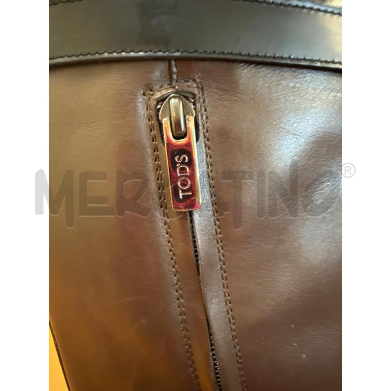 STIVALI DONNA TOD'S MARRONI PROFILO NERO | Mercatino dell'Usato Ravenna sud 4