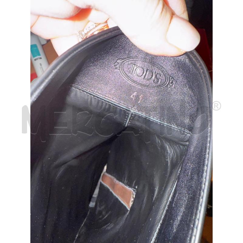 STIVALI DONNA TOD'S MARRONI PROFILO NERO | Mercatino dell'Usato Ravenna sud 5