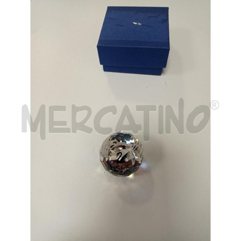 SWAROVSKI PAPERWEIGHT SPHERE 100 YEARS LOGO 88 | Mercatino dell'Usato Ravenna sud 1