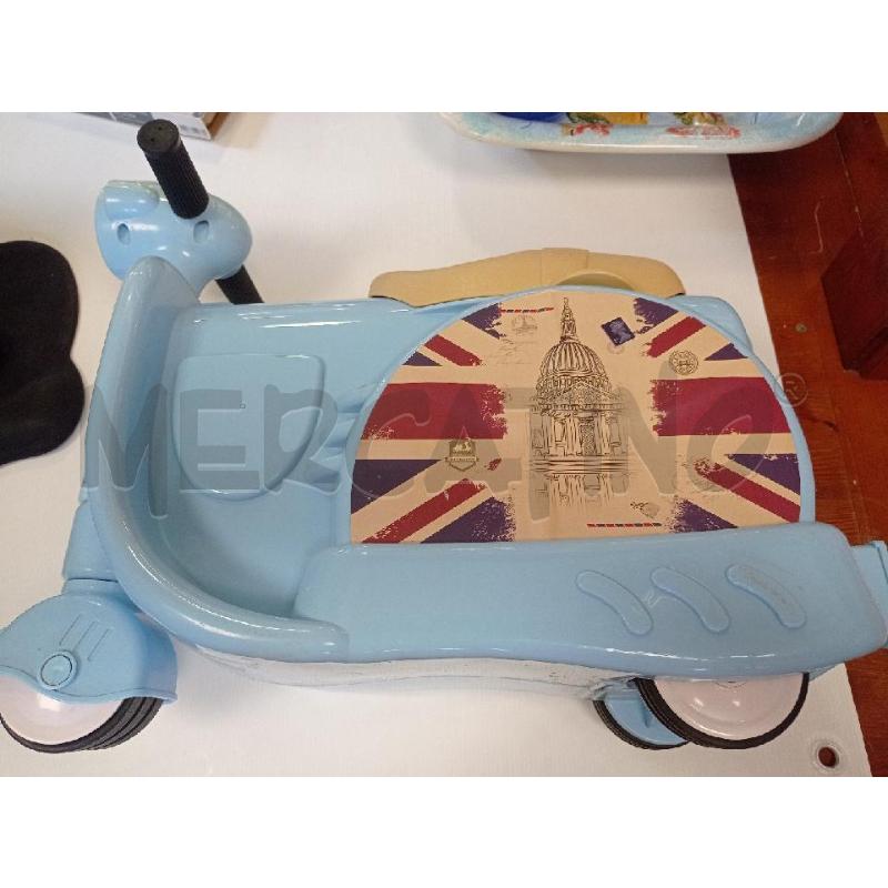 VALIGIA CAVALCABILE MOTOCICLETTA BIMBO AZZURRA | Mercatino dell'Usato Ravenna sud 1