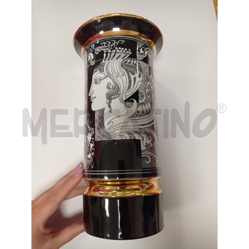 VASO VASO HOLLOHAZA HUNGARY 1831 FIRMATO 26CM | Mercatino dell'Usato Ravenna sud 1