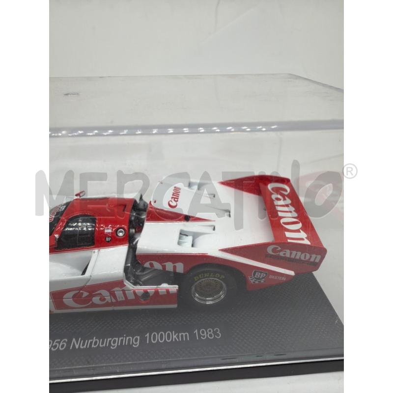 1/43 PORSCHE 956 CANON NURBURGRING 1000 KM 1983 LAMMERS PALMER MODELLINO AUTO  | Mercatino dell'Usato Faenza 4