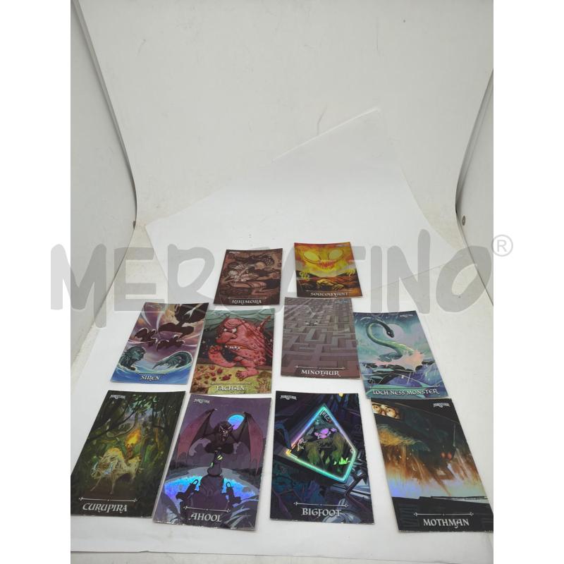 10 CARDS HOLO MONSTERS PANINI COLLEZIONE  | Mercatino dell'Usato Faenza 1
