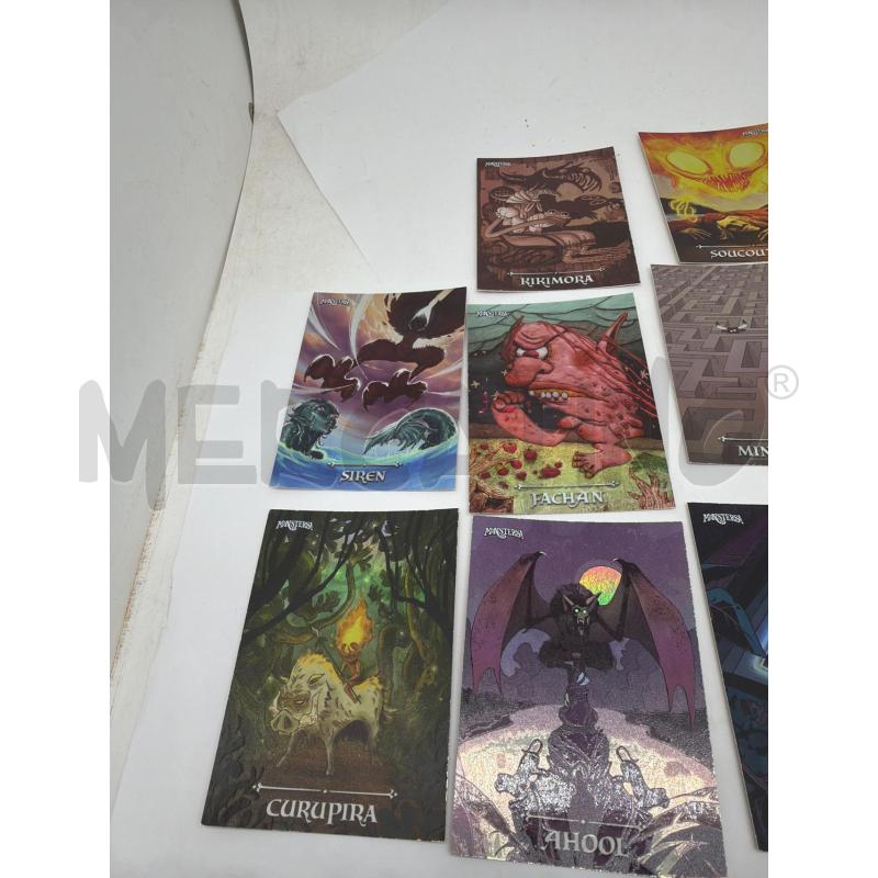10 CARDS HOLO MONSTERS PANINI COLLEZIONE  | Mercatino dell'Usato Faenza 2