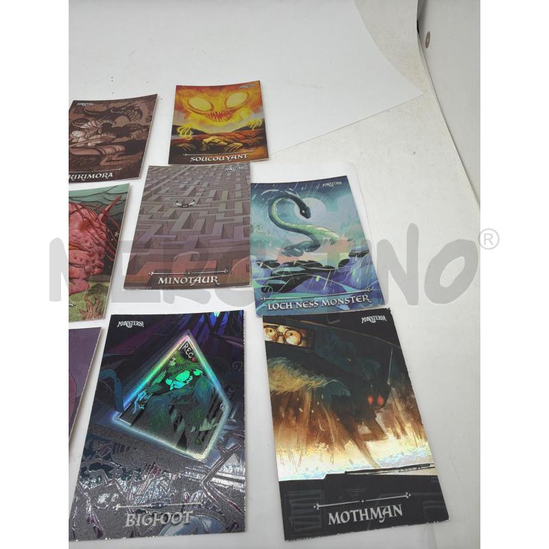 10 CARDS HOLO MONSTERS PANINI COLLEZIONE  | Mercatino dell'Usato Faenza 3